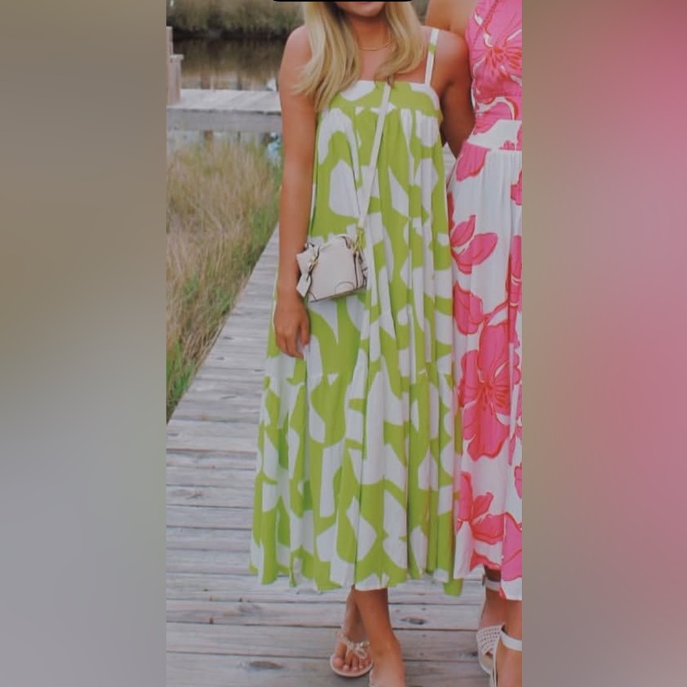 Green dress!